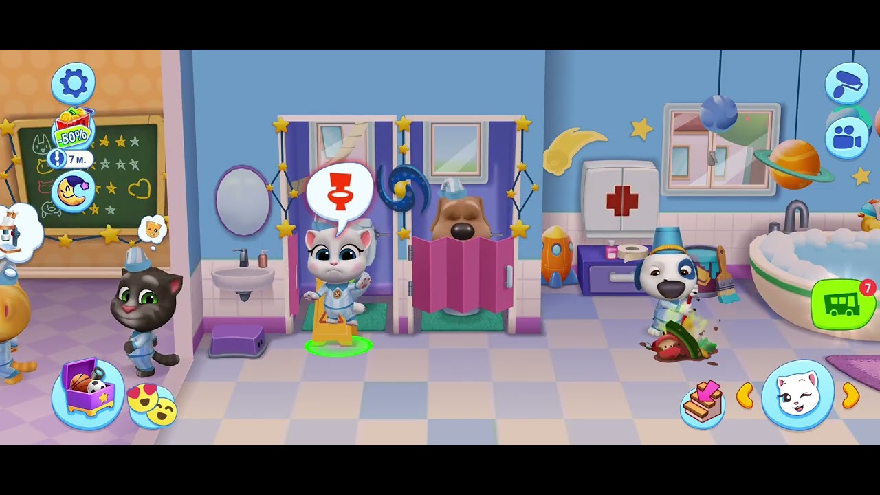 Neighborhood Adventures 😊🏘️ My Talking Tom Friends 2 Game Stories Compilation
