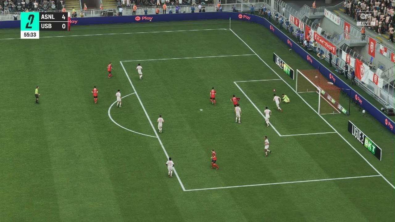 EA SPORTS J'ai fait des matchs.
