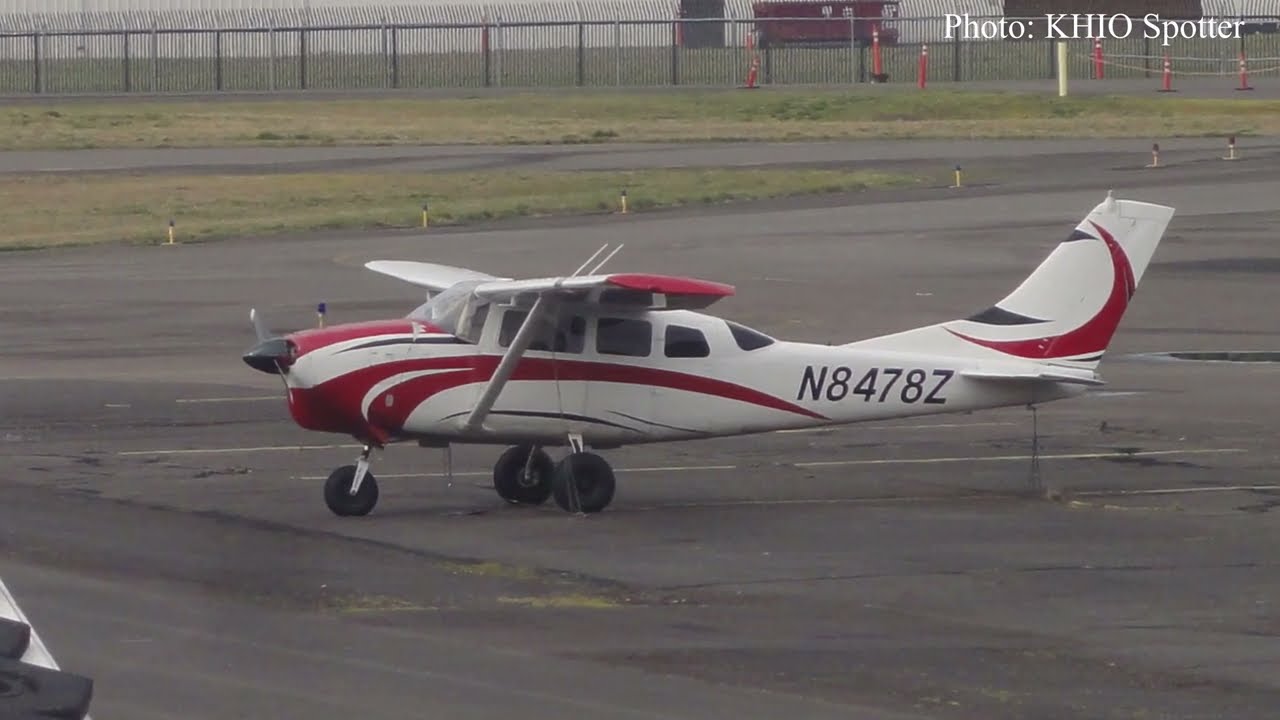 Catastrophic Engine Failure at Hillsboro Airport | KHIO Spotter