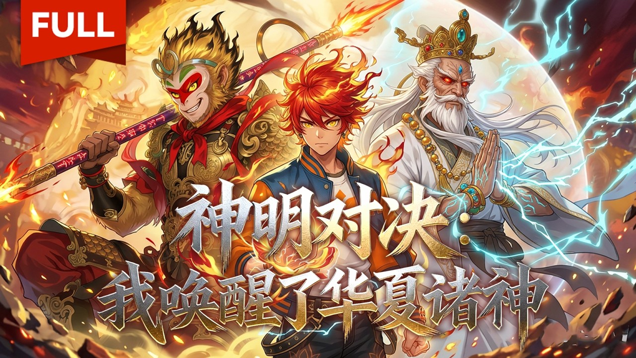 🔥火热上线！|Multi Sub|《神明对决：我唤醒了华夏诸神》全集 | 文明溯源！我以华夏诸神，登顶诸神之巅！| #神豪 #动态漫画 #漫剧 #AI #AI漫剧 #動態漫