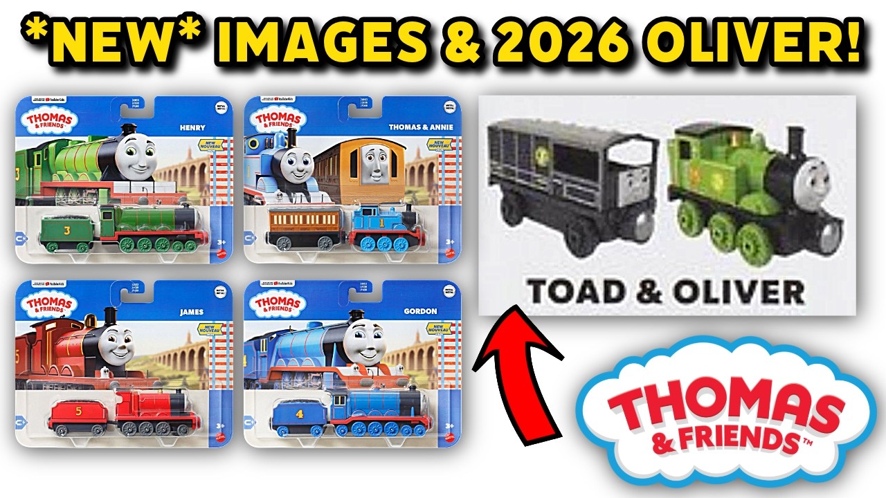 *NEW* 2026 Diecast OLIVER, Thomas & Annie + MORE! Thomas and Friends 2026!