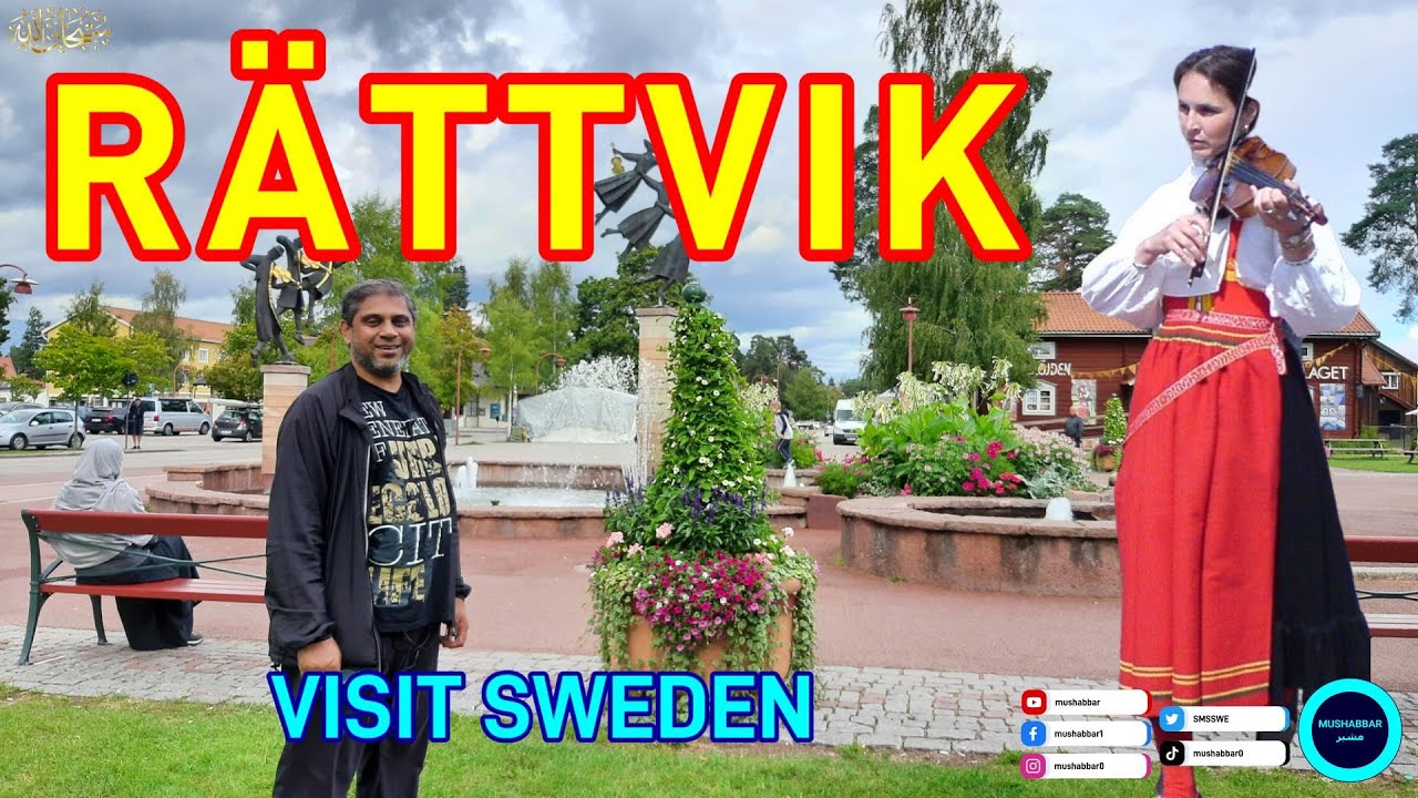 Rättvik Centrum, Långbryggan, Rättviks Station, Siljansbadets Camping. #mushabbar #visitsweden #vlog