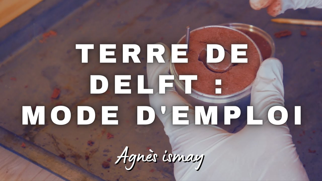Faire un bijoux avec la Terre de Delft ! (étape par étape) | Agnes Ismay
