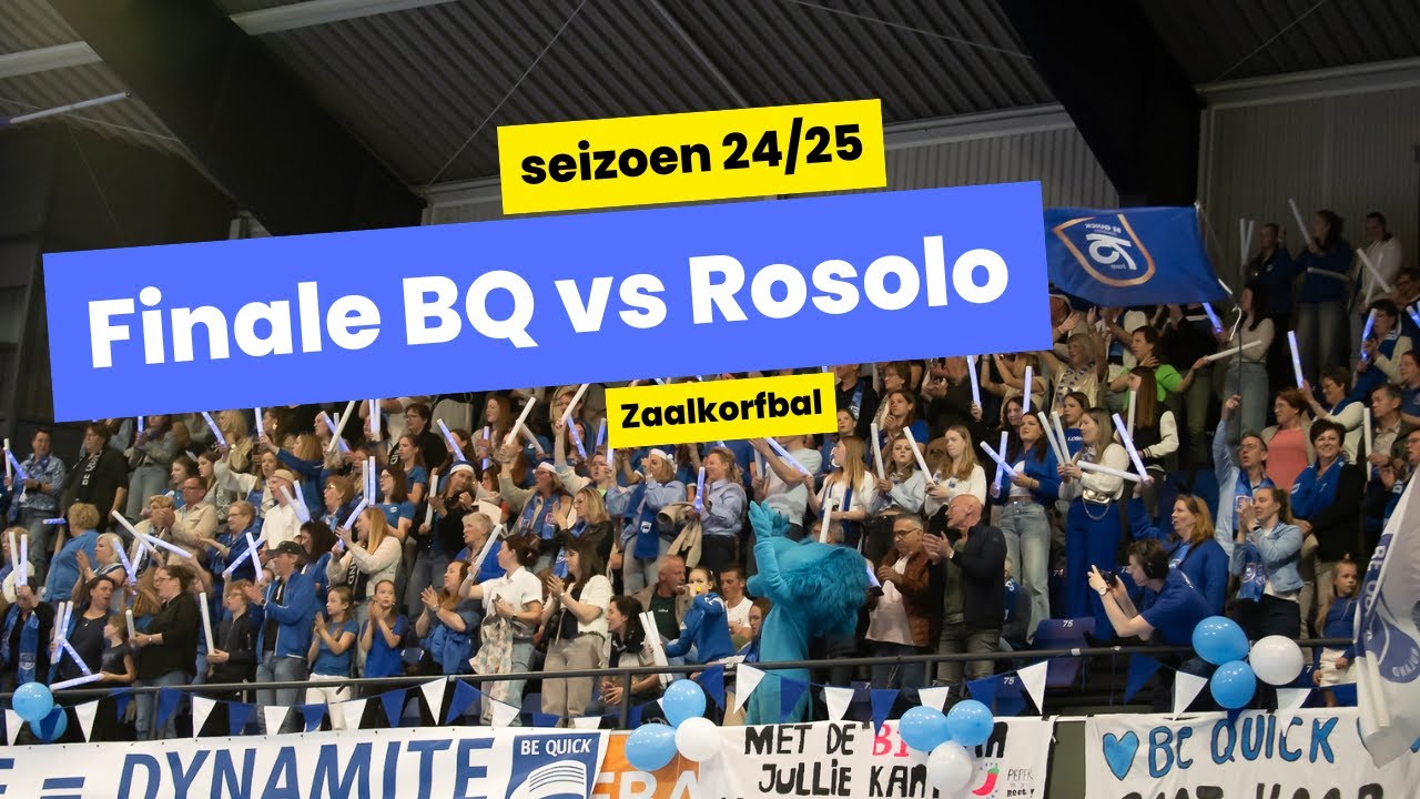 Zaalfinale 2025 Be Quick vs Rosolo