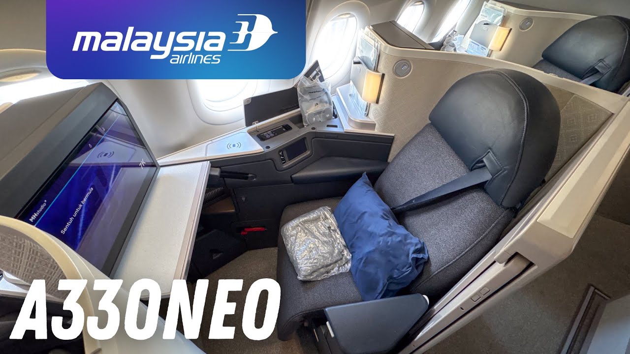 Malaysia Airlines NEW A330-900neo Business Class Kuala Lumpur to Bali Denpasar