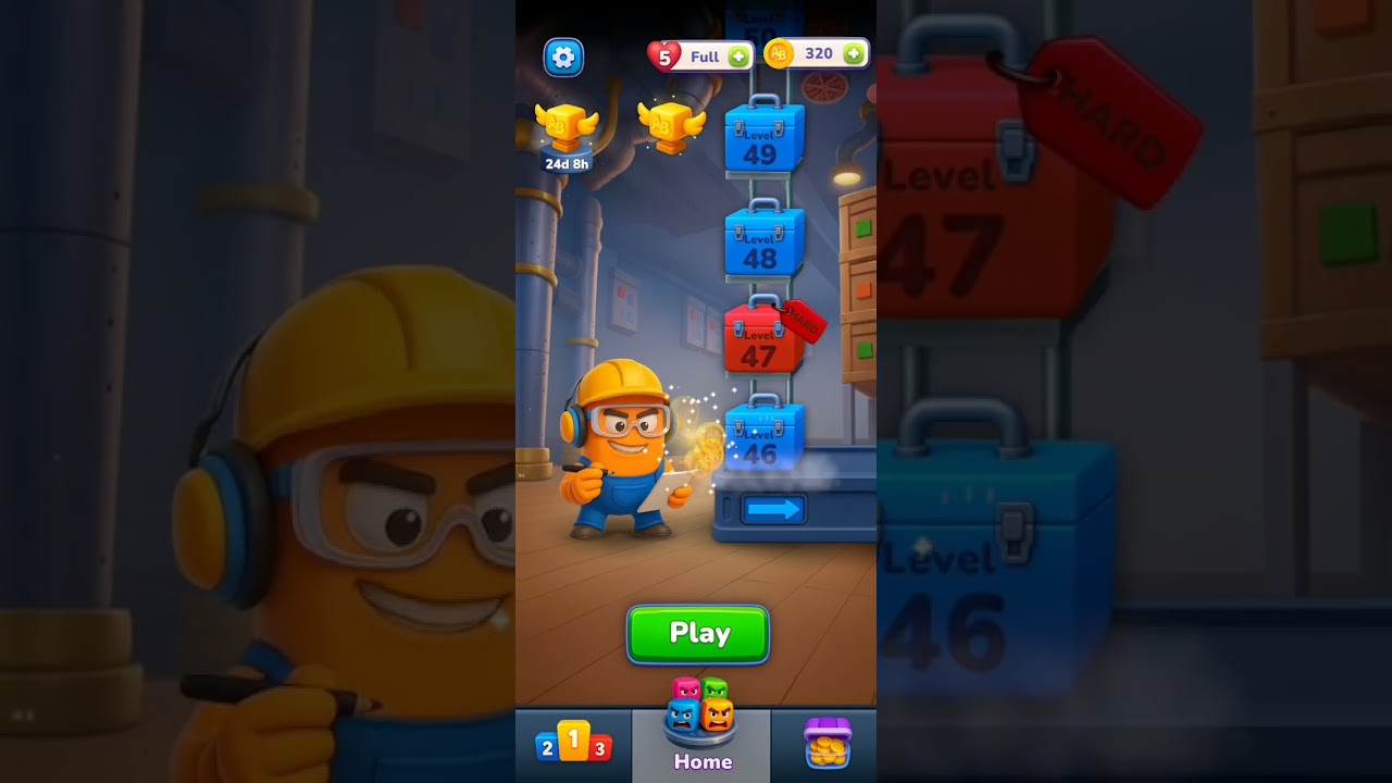 Angry Blocks Cube Blast Level 45-46 Gameplay Walkthrough 