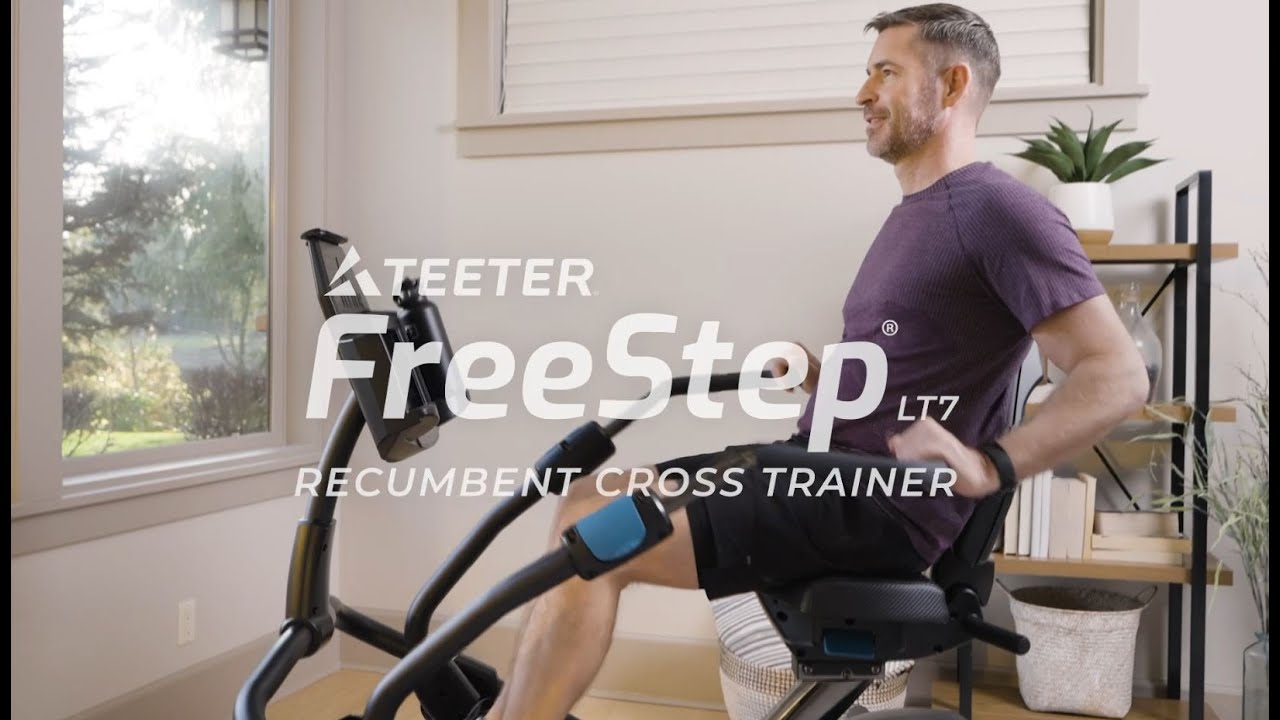 Teeter FreeStep LT7 Recumbent Cross Trainer