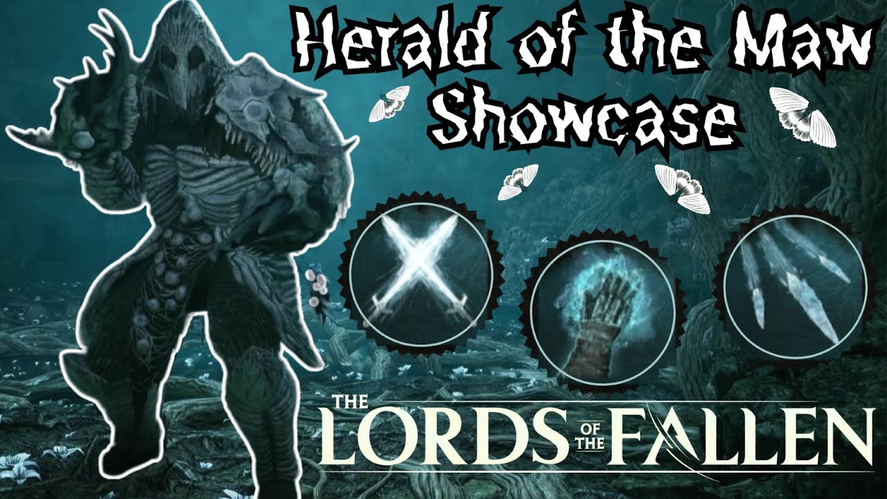 Herald Of The Maw | Horned Skull Showcase (PvP/Co-Op) | Umbral/Strength Build | Lords Of The Fallen