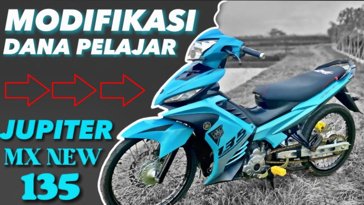 REVIEW MODIFIKASI JUPITER MX NEW 135 CC // DANA PELAJAR