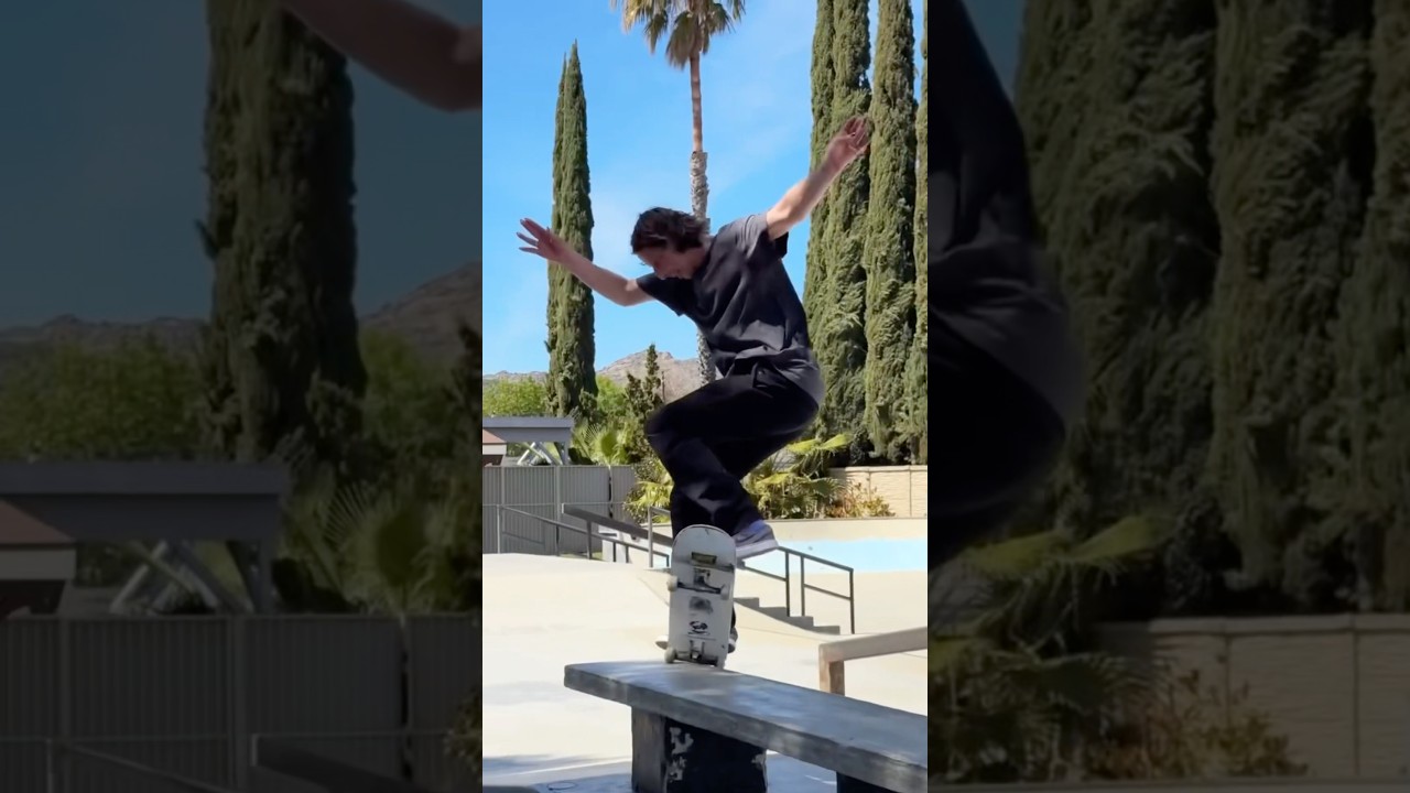 The Legend Stefan Janoski skating in Shane&rsquo;s skatepark