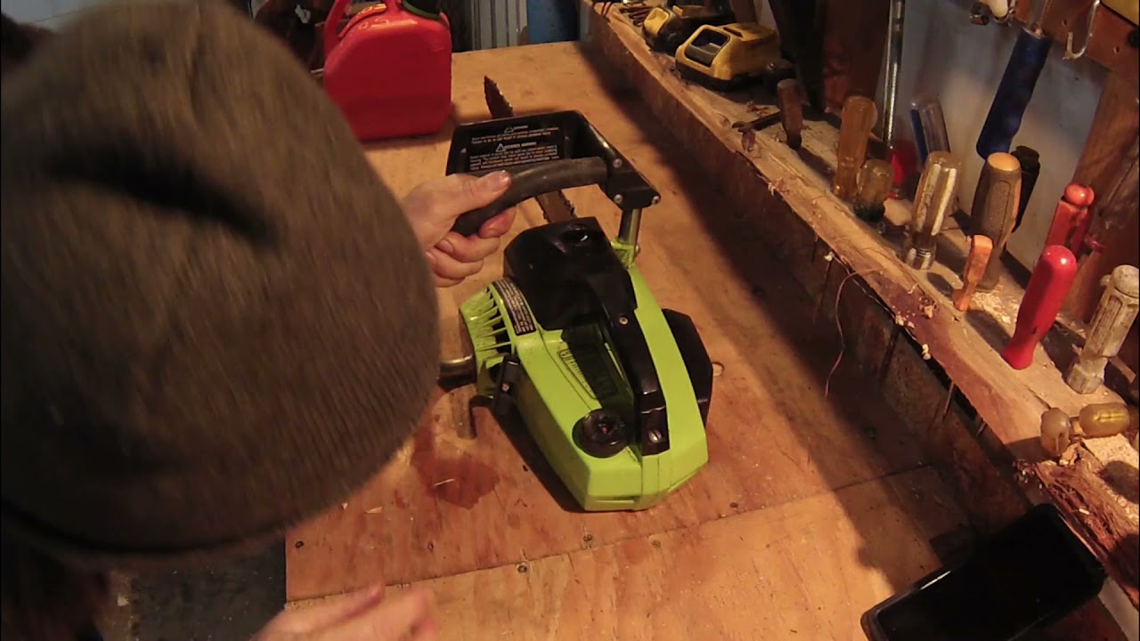 VINTAGE CHAINSAW POULAN 2000 Will it run??
