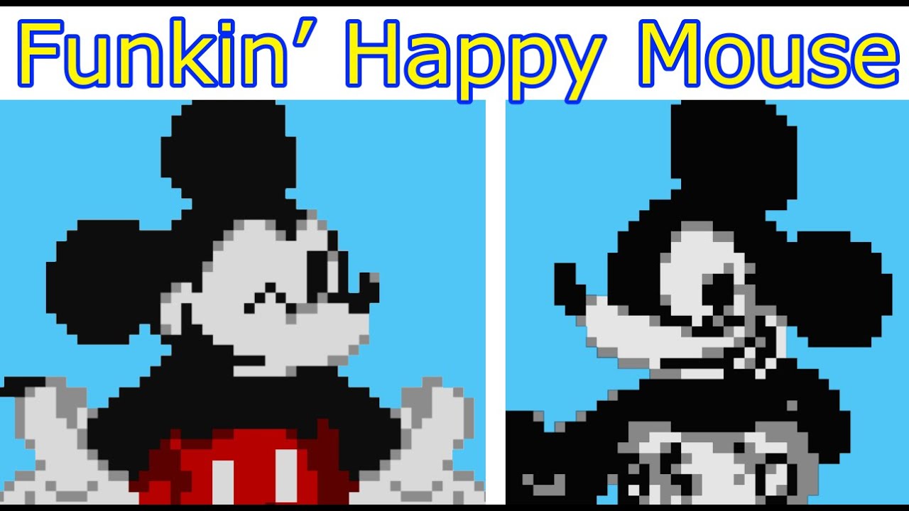 Funkin Happy Mouse V1 - Friday Night Funkin' Mod FULL PLAYTHROUGH