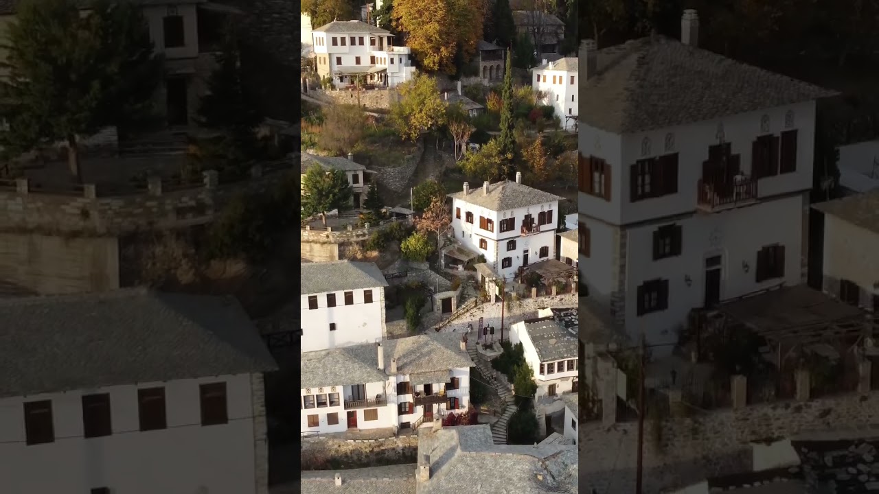 Amazing Makrinitsa in Pilio, Greece - by drone. #greece #pilio #sightseeing #drone