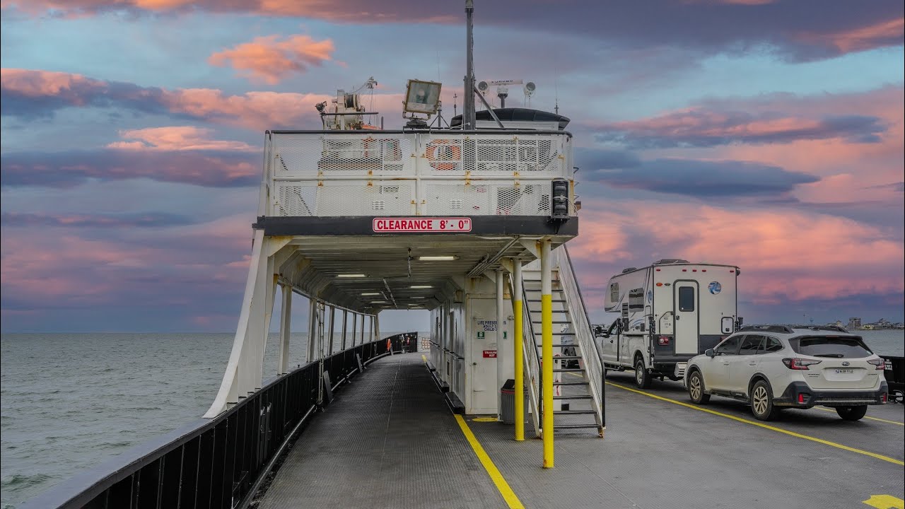 Hatteras to Ocracoke Ferry Ride - Outer Banks, NC