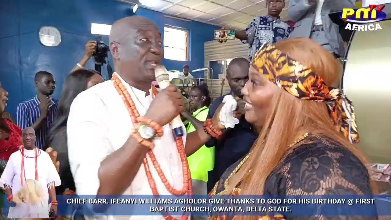 2.Chief Barr Ifeanyi Williams Agholor Marks 60th Birthday with a Thanksgiving to God in Owanta