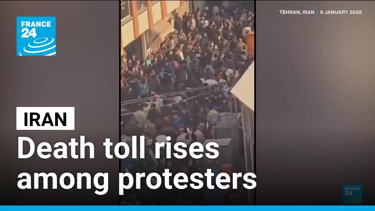 Death toll rises as Iran's security forces clash with protesters &bull; FRANCE 24 English