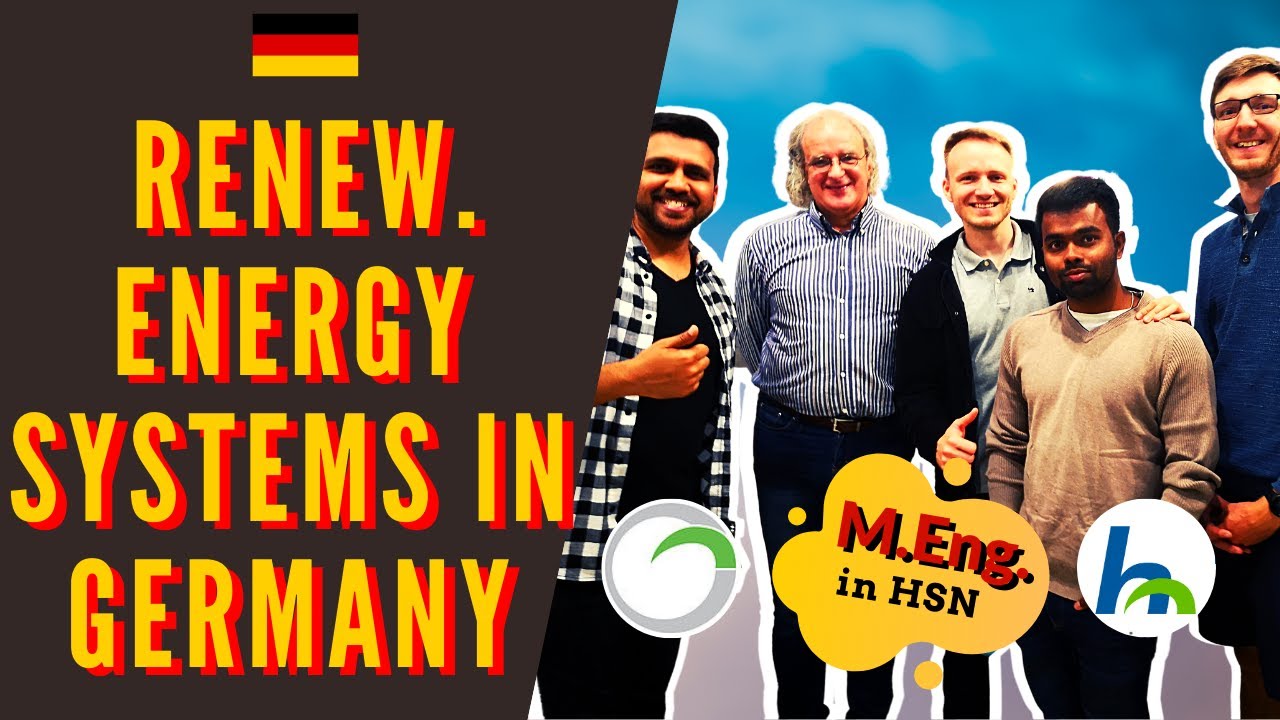 Masters in Renewable Energy Systems in Germany | Hochschule Nordhausen ft. in.RET | Palak Lakhani