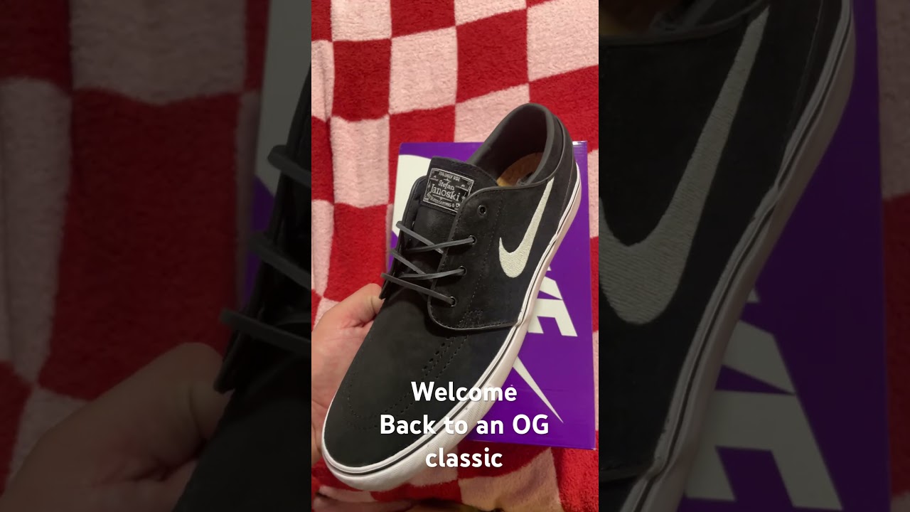 Nike SB Stefan Janoski OG Black & White