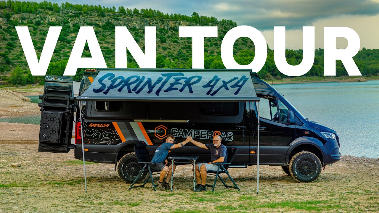 VAN TOUR 💥 LA CAMPER PERFECTA 🐺 LA PANTERA NEGRA