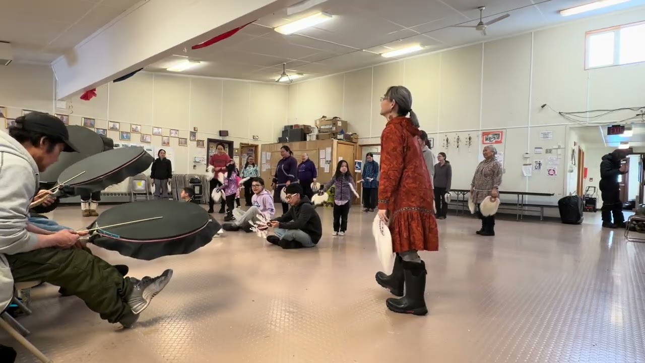 Toksook dance practice 