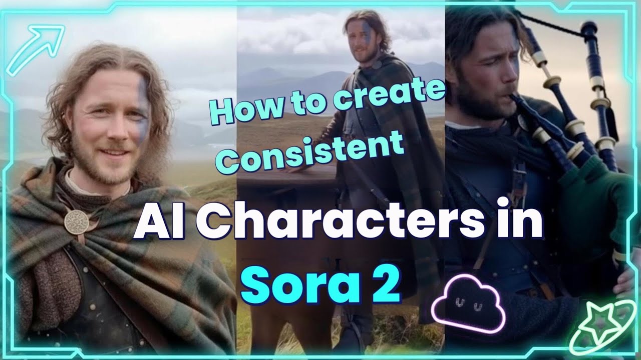 How to generate consistent characters in Sora 2 #sora2 #consistentcharacter #aivideo 