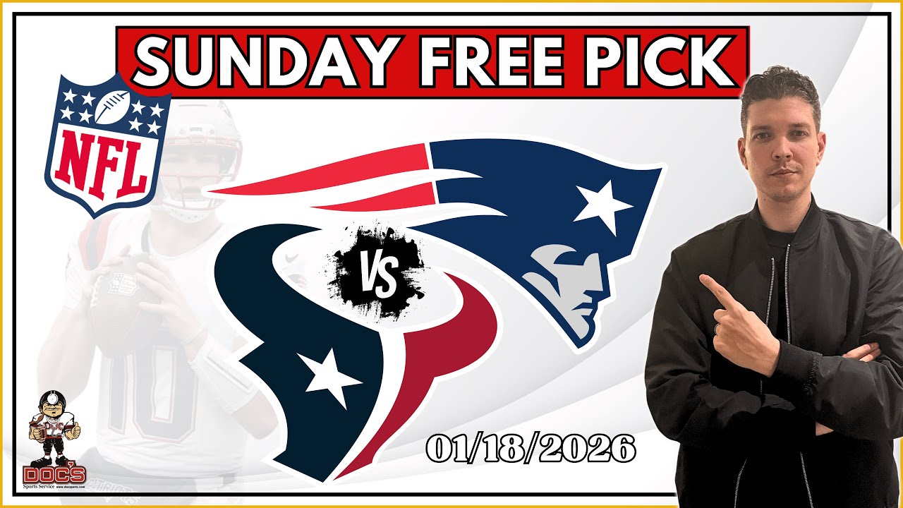 Texans vs Patriots Picks & Predictions | August Young NFL Best Bet | Jan 18, 2026