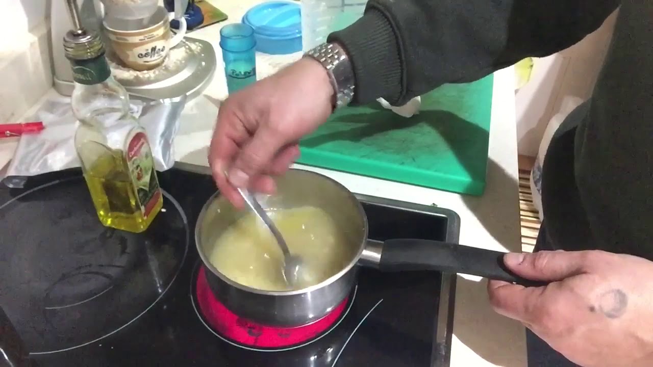 Polenta 2ª parte lista en 5m ,añadiendo ingredientes.(Aviario las Dunas)