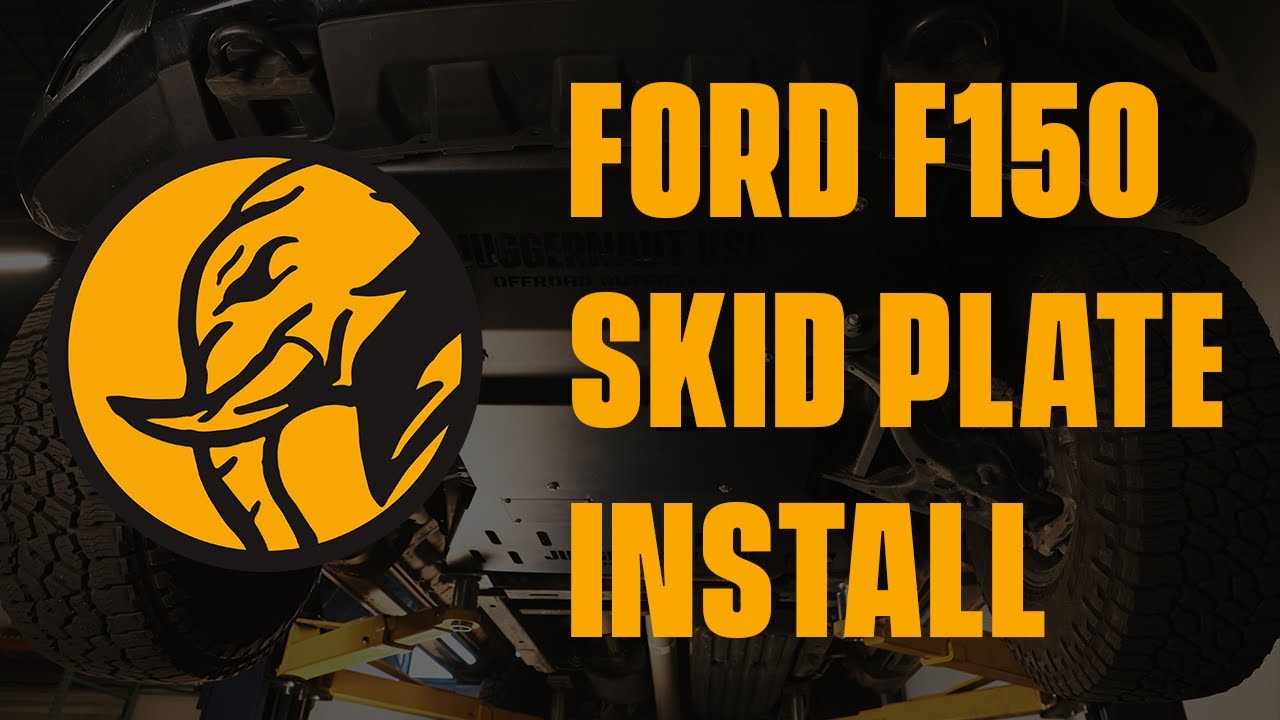 Juggernaut USA Ford F150 Skid Plate Install Instructions