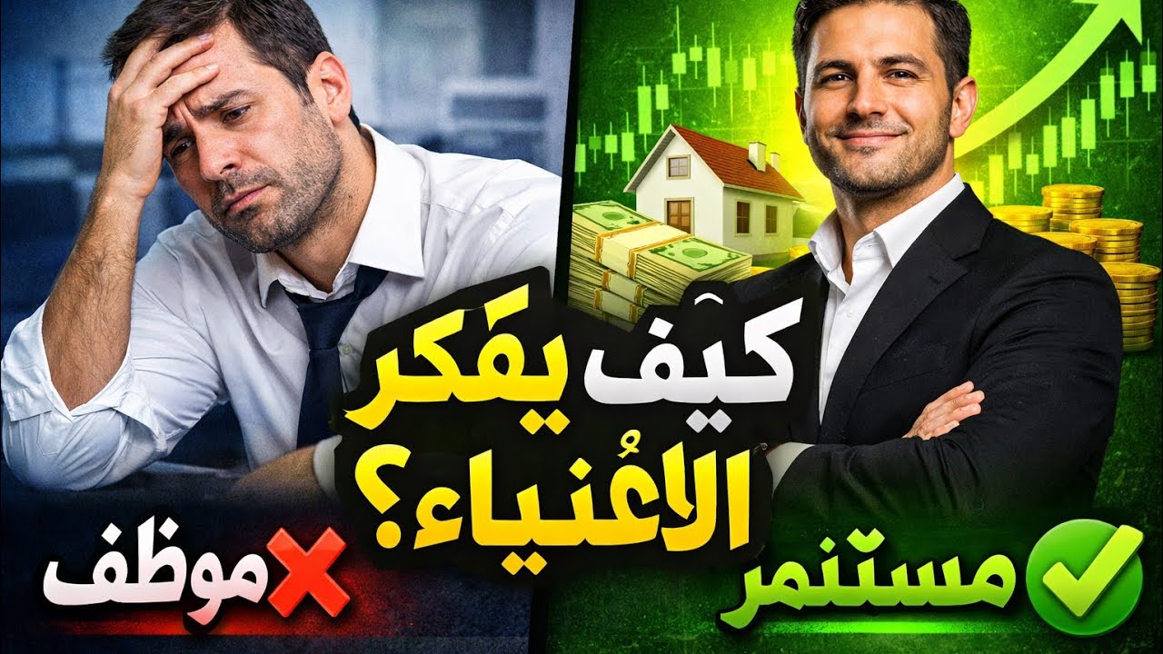 كيف يفكر المستثمر؟ السر الذي لا يخبرونك به عن المال!