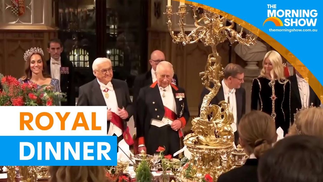 Royal state dinner welcomes German President | The Morning Show