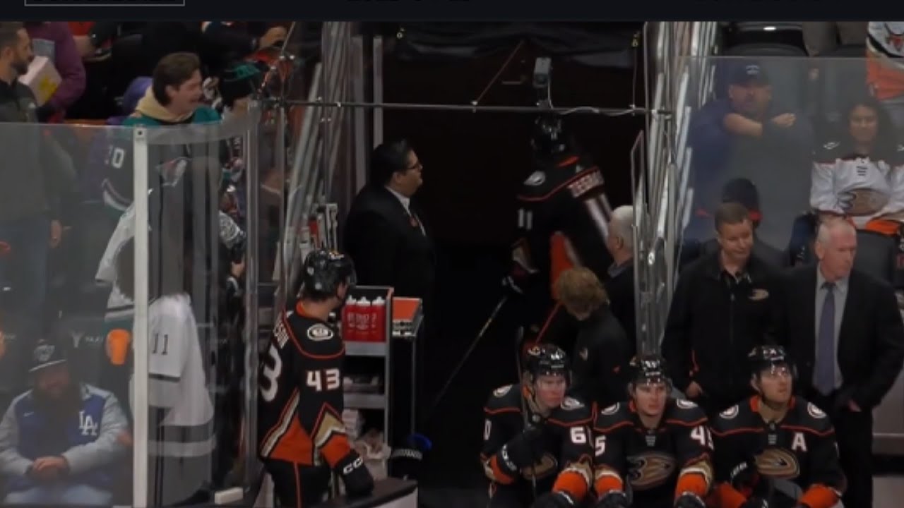 Trevor Zegras Throws Tantrum After Being Ejected From Game