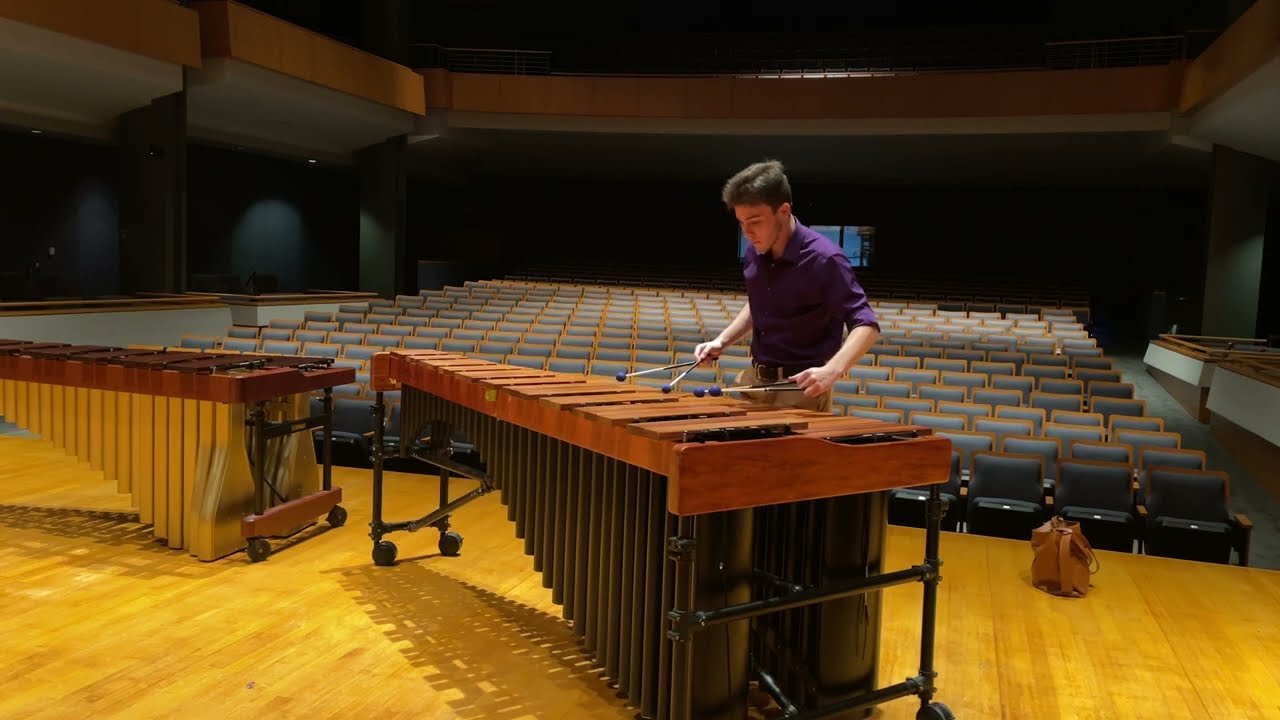 Prism Rhapsody by Keiko Abe (masterclass excerpt) - Mateo Seghezzo, marimba