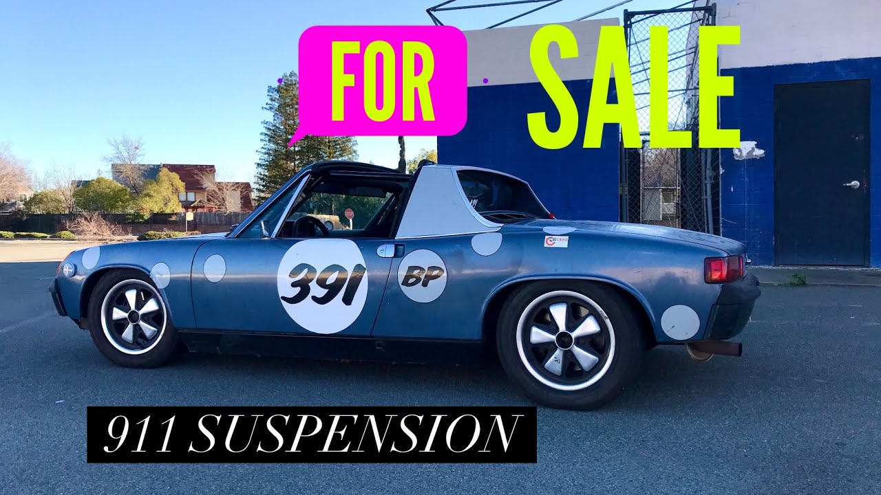 A UNIQUE Porsche 914 for SALE | Great value for a VINTAGE race car with upgrades you wish you had!