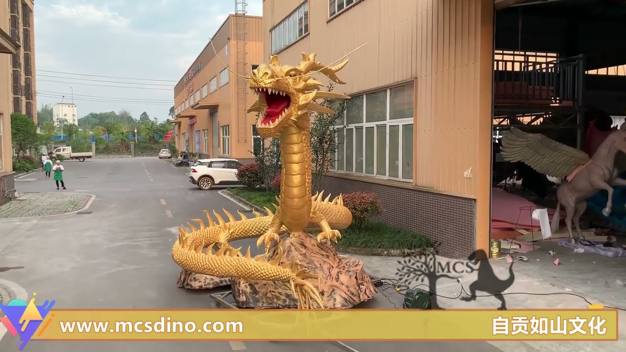 Chinese Golden Dragon Robot-DRA037