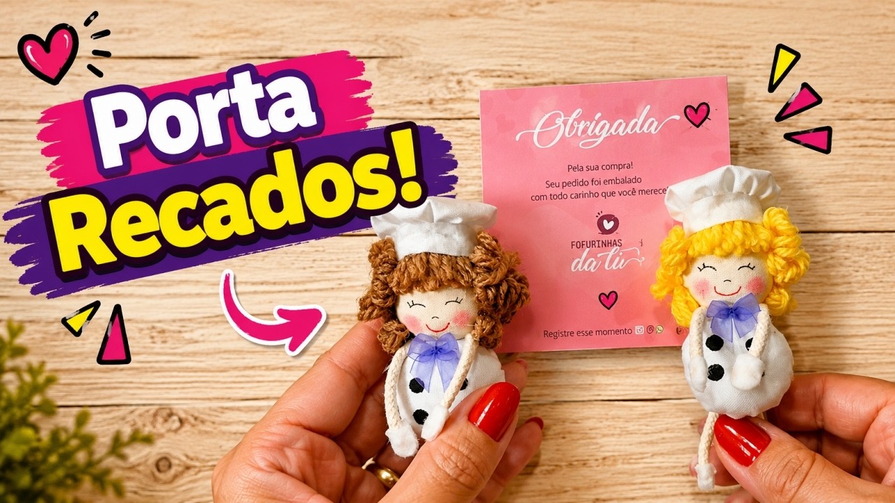 Mais Uma Ideia Fácil de Fazer - Porta Recado