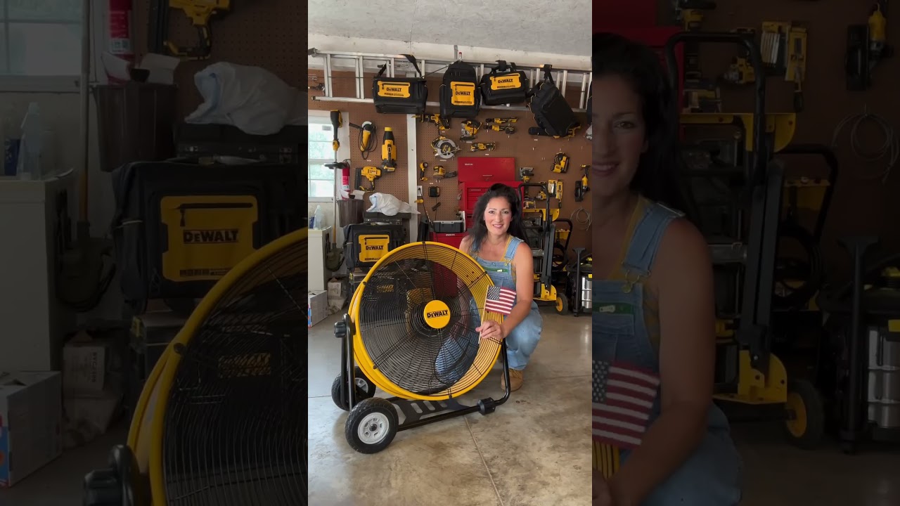 My Biggest DeWalt FAN  #fan #new #tools 🧰👍🎉