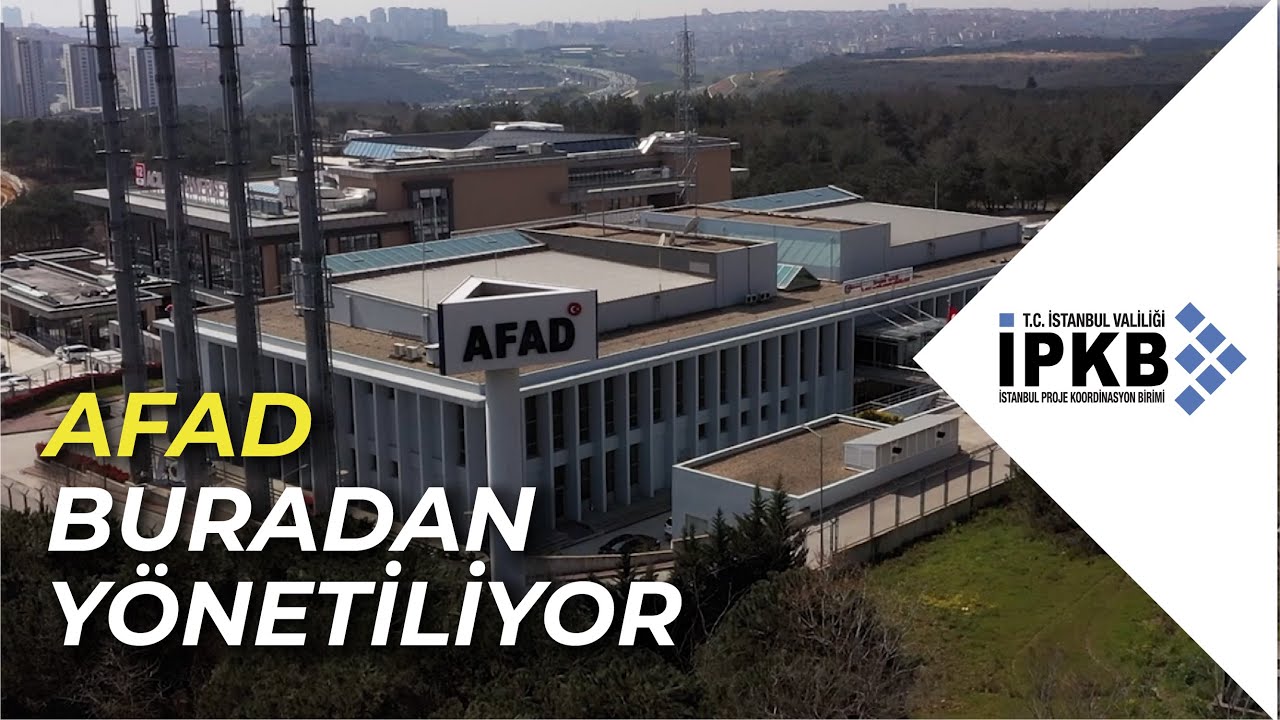 AFAD buradan y&ouml;netiliyor