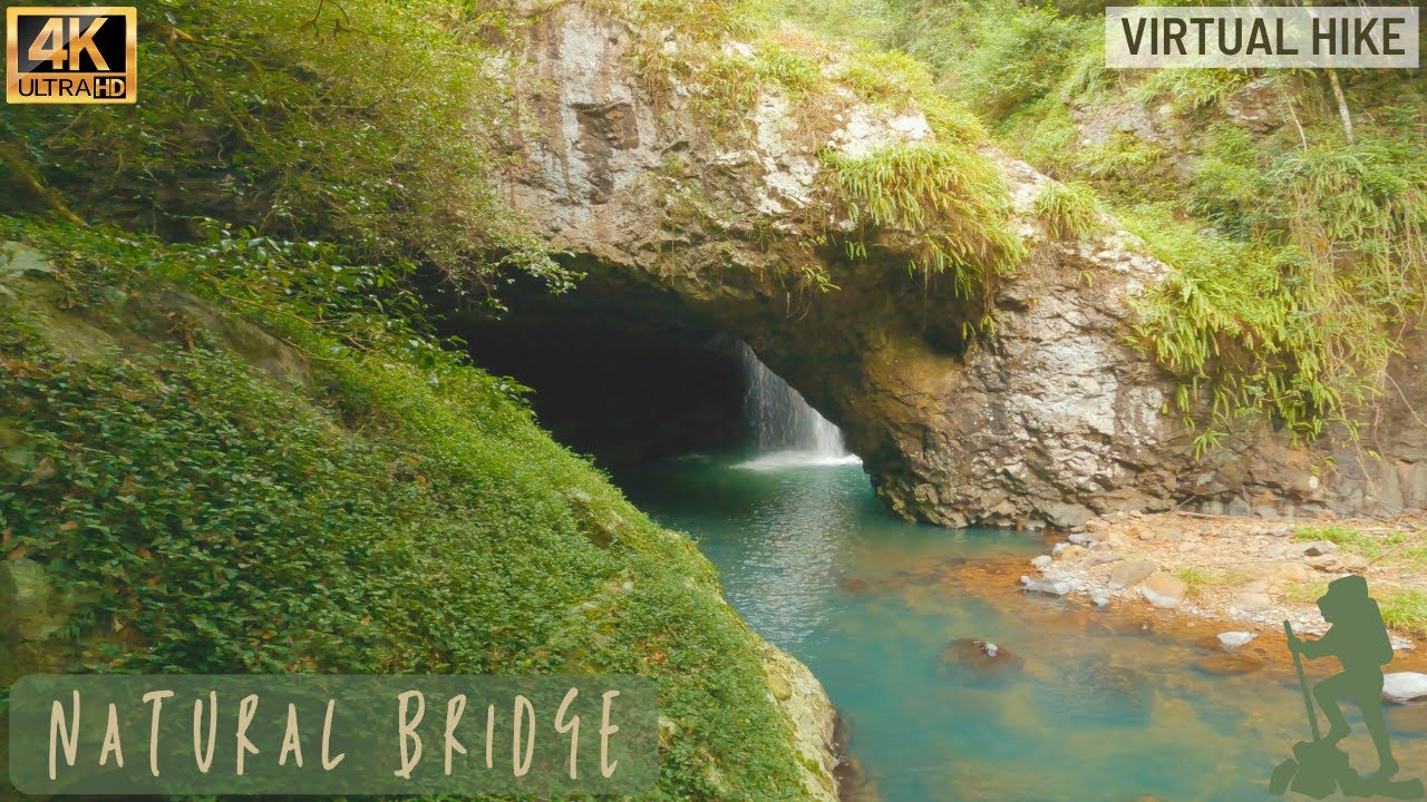 Virtual Hike | Treadmill Workout Scenery | Virtual Walk 15 Minutes | Natural Bridge Queensland