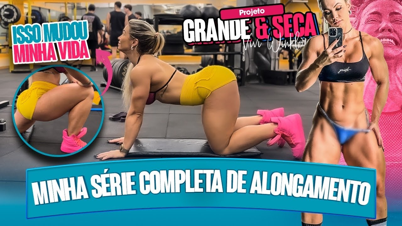 FAÇO ISSO PARA CRESCER PERNAS E GLÚTEOS 3 x NA SEMANA | VIVI WINKLER PROJETO GRANDE E SECA #03