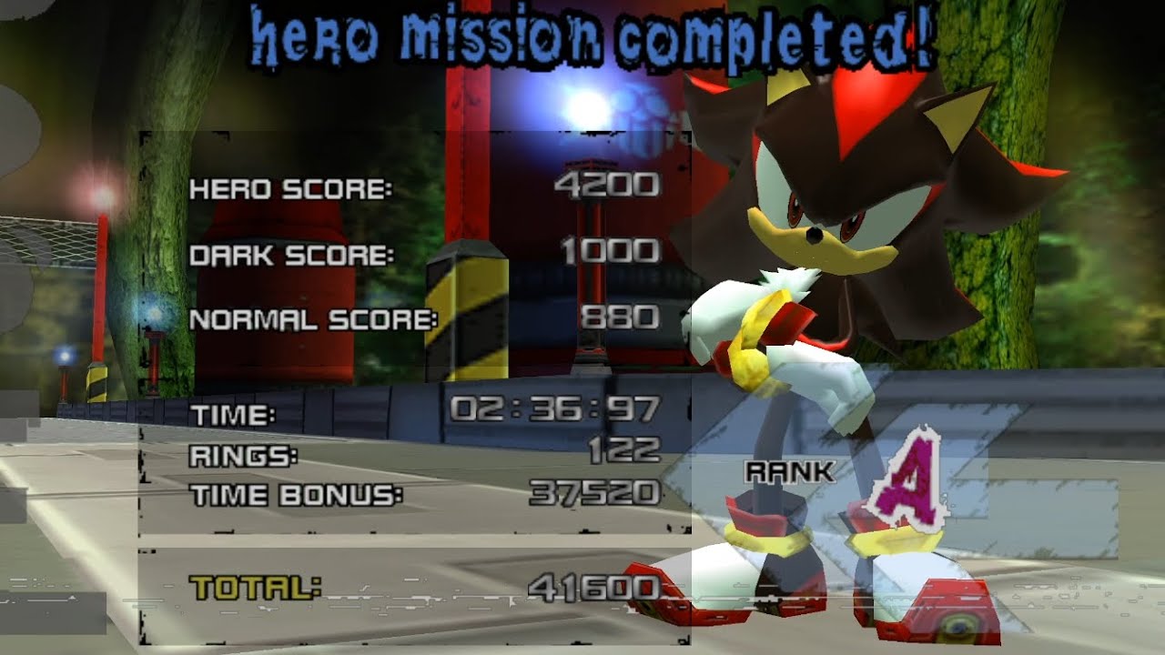 Iron Jungle (Hero) A-Rank - Shadow the Hedgehog: Reloaded 1.0