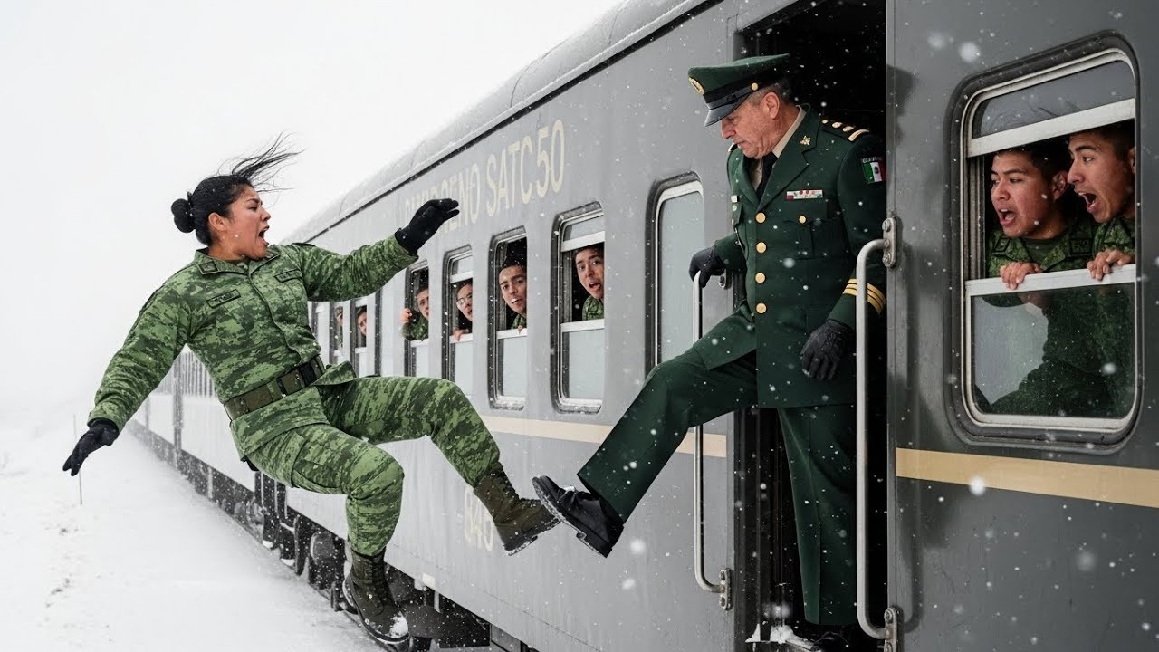 La arrojan de un tren a menos treinta grados y vuelve con policía militar a castigarlo