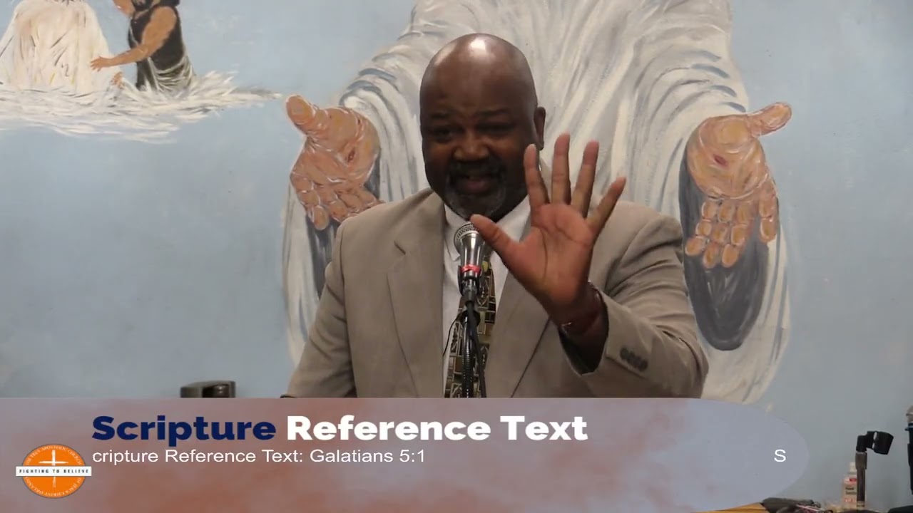 Galatians 5 - Bishop Ernie Jones - Bible Class