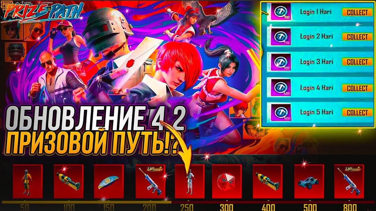 СЛЕДУЮЩИЙ ПРИЗОВОЙ ПУТЬ В PUBG MOBILE?! THE KING OF FIGHTERS ДАТА ВЫХОДА  ! ХАЛЯВА ПУБГ МОБАЙЛ!