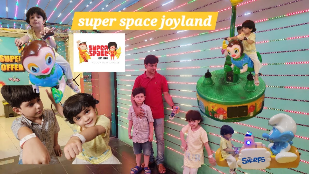 A Fun day in Super Space//Fortress Square Mall Lahore//Children games//joyland fortress stadium//