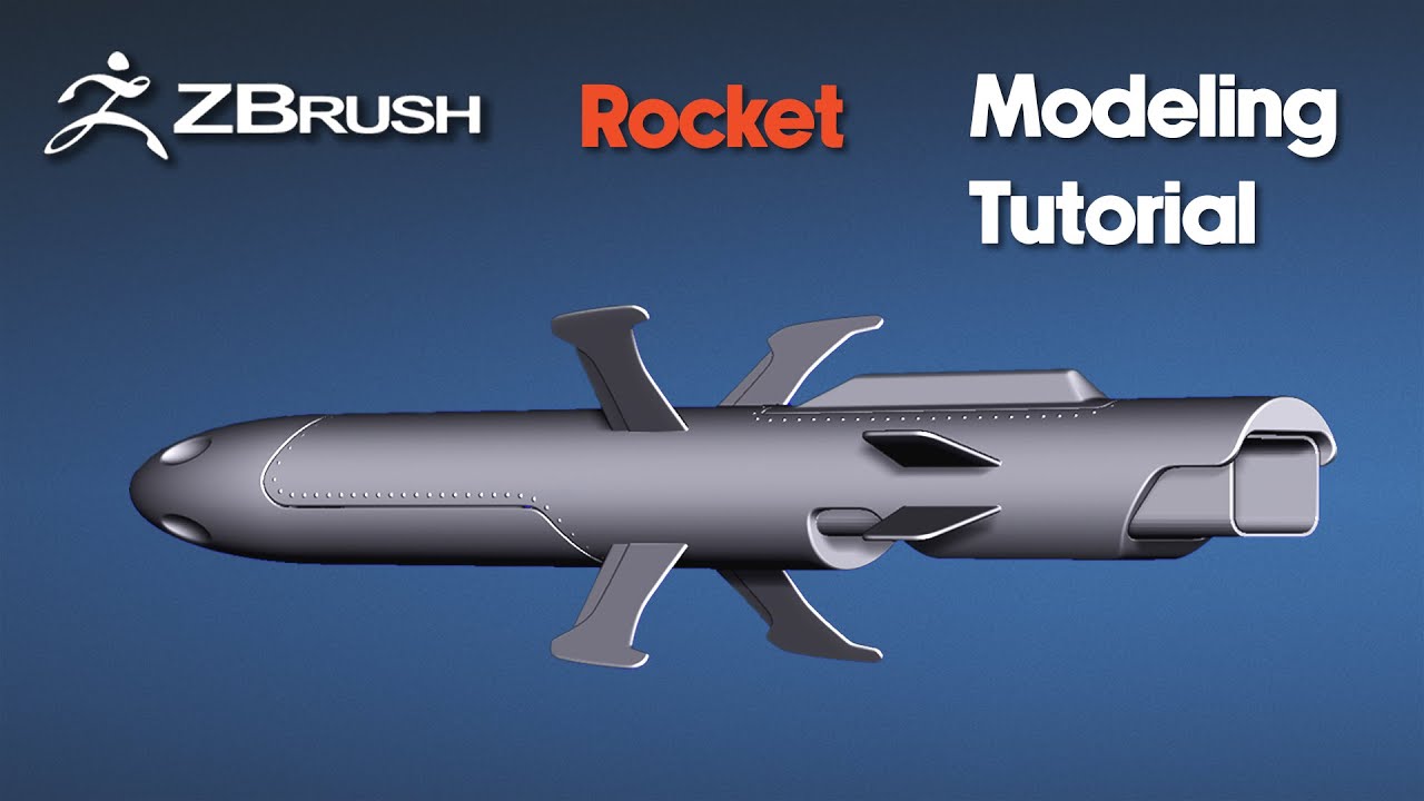 ZBrush Modeling Tutorial | Rocket