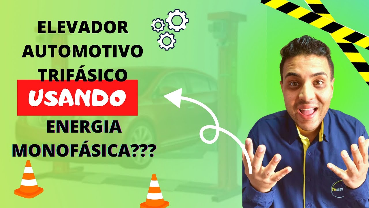 [PASSO A PASSO] - Como Usar um ELEVADOR AUTOMOTIVO Trifásico em Rede de Energia Monofásica
