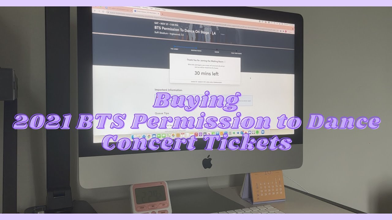 Покупка разрешения BTS на танцевальные концерты 2021 года | борьба реальна