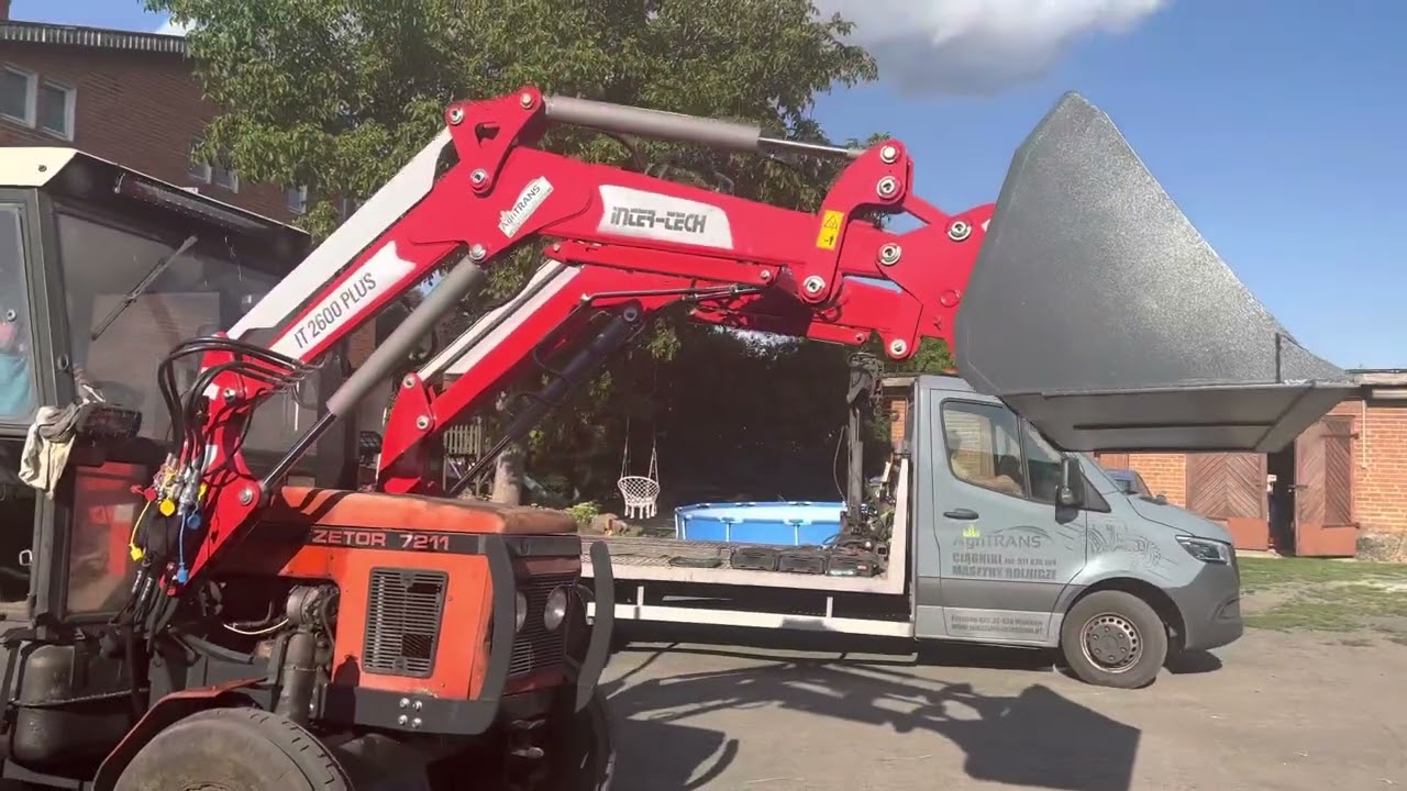 Dzwoń 536158029: Nowy nabytek Ładowacz czołowy Tur Inter-Tech IT 2600 plus Zetor 7211 Agritrans