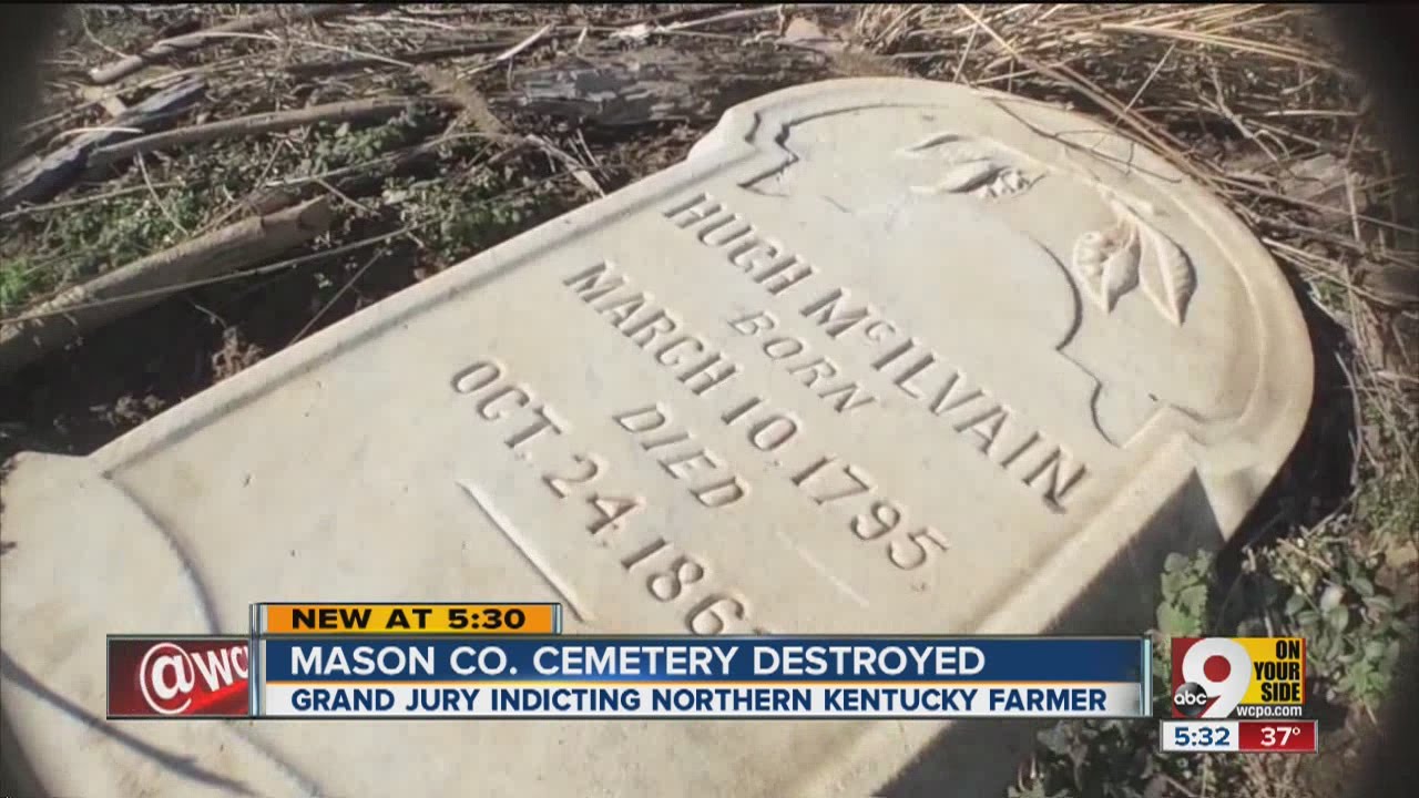 Farmer accused of damaging historical cemetery