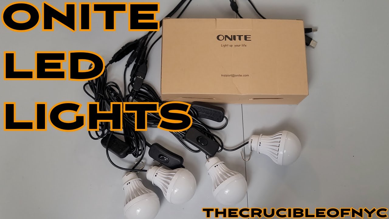 ONITE LED LIGHTS FOR CAMPING OR POWER OUTAGE!